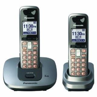   Expandable Digital Cordless Phone with 2 Handsets (KX TG6412M