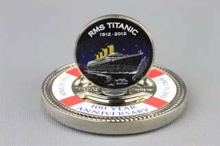 New RMS Titanic 1912 2012 Centennial Challenge Coin  