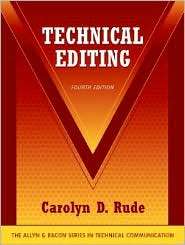 Technical Editing, (032133082X), Carolyn D. Rude, Textbooks   Barnes 