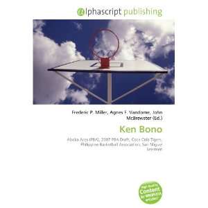  Ken Bono (9786132904911) Books