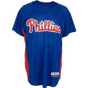   Phillies Youth 2010 Authentic Cool Base BP Jersey