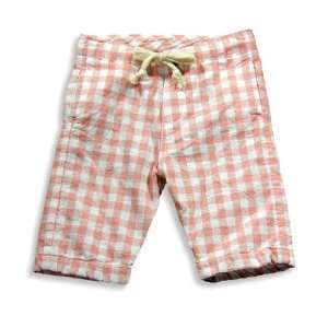 Gold Rush Outfitters   Infant Girls Gingham Capri, Pink, White (Size 6 