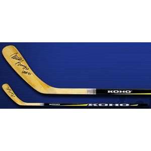  Mike Bossy Memorabilia Signed Hockey Stick Sports 