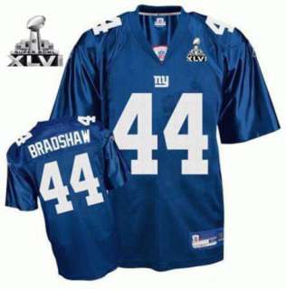   NFL Jersey NY Giants #44 Ahmad Bradshaw Super Bowl XLVI NWT (Sewn on