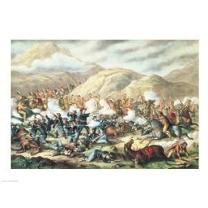  The Battle of Little Big Horn, June 25th 1876   Poster 