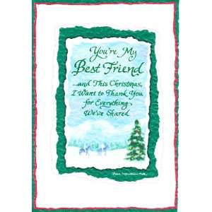 com Blue Mountain Arts Greeting Card Christmas Youre My Best Friend 