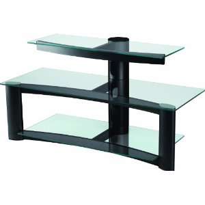   Three Shelf Glass TV Stand, for Flat Screen up to 52