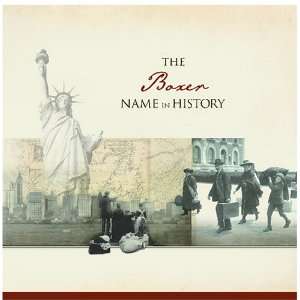  The Boxer Name in History Ancestry Books