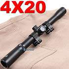   export 4x20 Rifle Crosshair Scope for .22 Caliber for 20mm for hunting