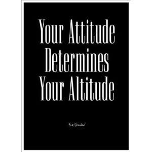  Your Attitude by Sir Shadow   4 x 2 7/8 inches   Magnet 
