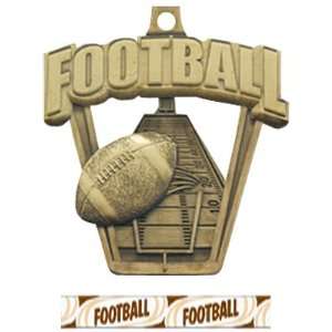  Football 3 D Pro Sport Medal M 712F GOLD MEDAL / DELUXE 