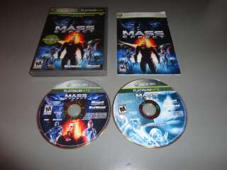 Mass Effect Complete Game XBOX 360 Very Good  