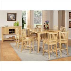  Bundle 16 Branson 9 Piece Counter Height Dining Table Set 