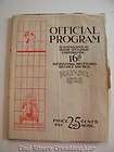 VINTAGE ORIGINAL 1928 16th INDIANAPOLIS 500 INDY OFFICIAL PROGRAM