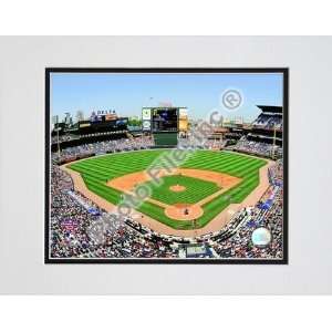 Turner Field 2009 Opening Day Double Matted 8Ó x 10Ó Photograph 