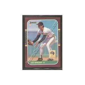 1987 Donruss Opening Day #168 Sid Bream, Pittsburgh Pirates Baseball 