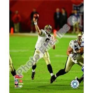  Drew Brees   Super Bowl XLIV New Orleans Saints NFL 8x10 