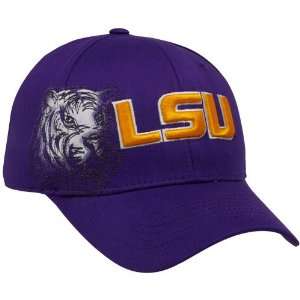  Top of the World LSU Tigers Purple Strike Zone One Fit Hat 