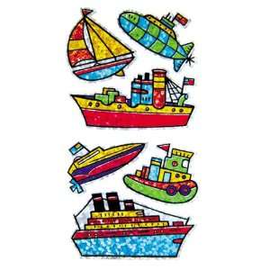   Sparkle Stickers (BOATS/SHIPS) 14.5 ft Roll   50 Repeats Toys & Games