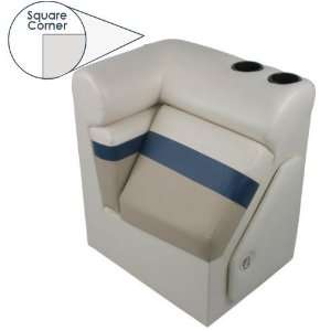  20 Deluxe Boat Lounge Seat Left Arm (Square Corner ONLY 