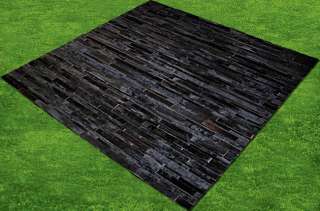 PATCHWORK COWHIDE RUG AREA CARPET COWSKIN LEATHER 253  