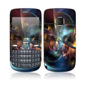 Abstract Space Art Design Protective Skin Decal Sticker for Nokia C3 