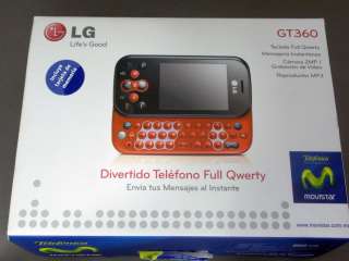 NEW UNLOCK LG GT360 GT 360 QUAD BAND GSM RED RETAIL BOX  