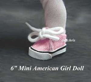   Mini American Girl Doll Julie Riley PINK Sneakers AG NEW 25mm  
