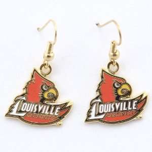  Louisville Cardinals Logo Wire Earrings