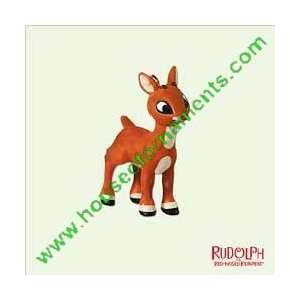  MINIATURE   RUDOLPH THE RED NOSED REINDEER   HALLMARK 