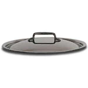 World Cuisine Stainless Steel Rounded Lid w/Cast Iron Handle, Dia. 7 7 