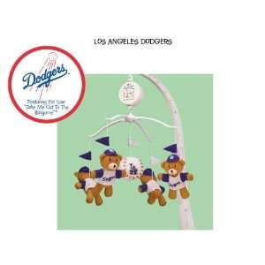  MLB Los Angeles Dodgers Mascot Musical Baby Mobile Sports 