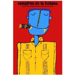 11x 14 Poster.  Vampires in Havana  Animating Poster. Decor with 