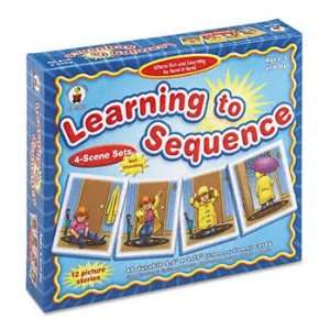   Sequence 4 Scene Sets Card Game CARD,PHOTO SEQUENCE GAME (Pack of 6