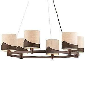Wing Tip 6 Light Chandelier by Forecast Lighting