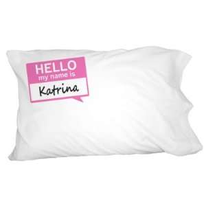  Katrina Hello My Name Is Novelty Bedding Pillowcase Pillow 