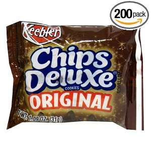 Chips Deluxe Cookies, Grab & Go Pack, 1 Ounce Bags (Pack of 200 