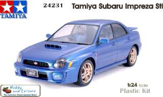 Tamiya 24231 1/24th Scale Subaru Impreza WRX STi 4950344992232  