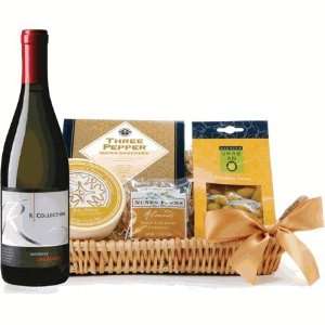  Raymond Vineyard Chardonnay Wine and Cheese Gift Basket 