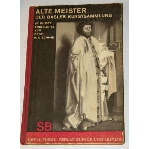   Der Basler Kunstsammlung (Schaubucher 8) Dr. Emil Schaeffer Books