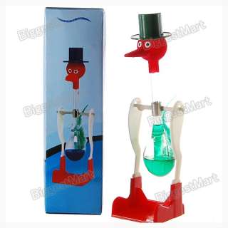 Color Novelty Glass Drinking Dipping Dippy Bird Toy  