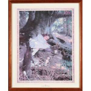   Lost   Oil On Canvas   Arthur Herbert Buckland   28x14