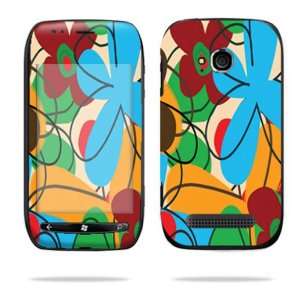   Windows Phone T Mobile Cell Phone Skins Funky Flowers Cell Phones