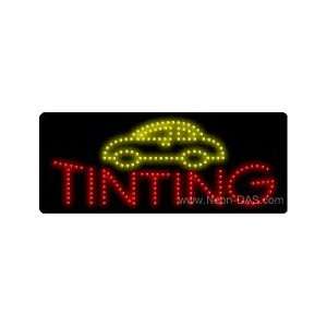  Auto Window Tinting Outdoor LED Sign 13 x 32
