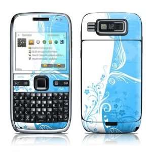 Blue Crush Design Protective Skin Decal Sticker for Nokia E72 Cell 