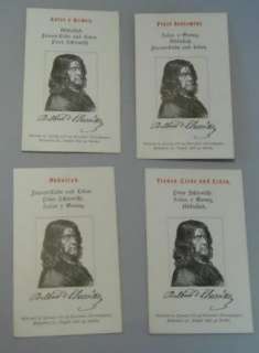   Quartett Nr. 397 Poets Quartet   Authors Card Game c1880s  