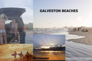 Hours away is Galveston and its beautiful Beaches