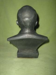 1970 Russian Soviet Metal Bust Statue figurine Lenin  