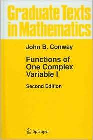   Variable I, (0387903283), John B. Conway, Textbooks   