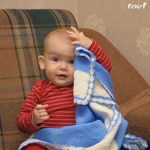   100% soft merino wool baby crib/cot blanket/wrap/plaid/coverlet  